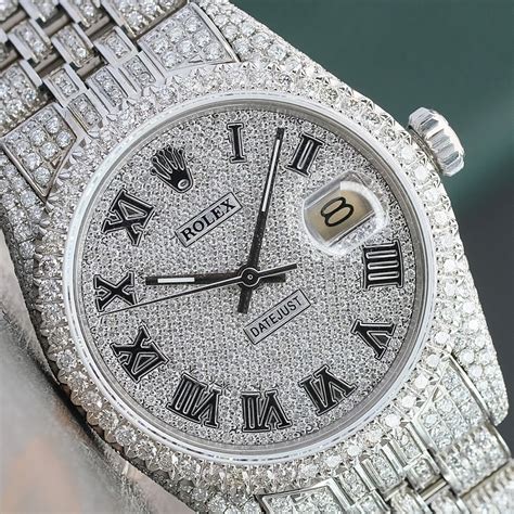 rolex datejust diamant prix|Rolex Datejust full diamond.